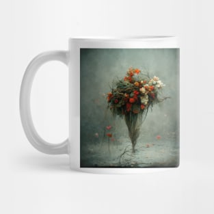 A Still Life of A Dystopian Bouquet Mug